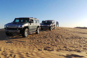 Dubai Desert Hummer Adventure with BBQ Dinner